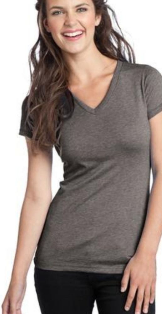 "DISTRICT"  Threads DT242V SS Shirt -SMALL